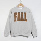 Fall Polka Dot Crewneck Sweatshirt | Cozy Autumn Graphic Sweatshirt - Poppy & Vine