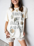 What If It All Falls Into Place Vintage Fall Tee | VIP Pre-Order
