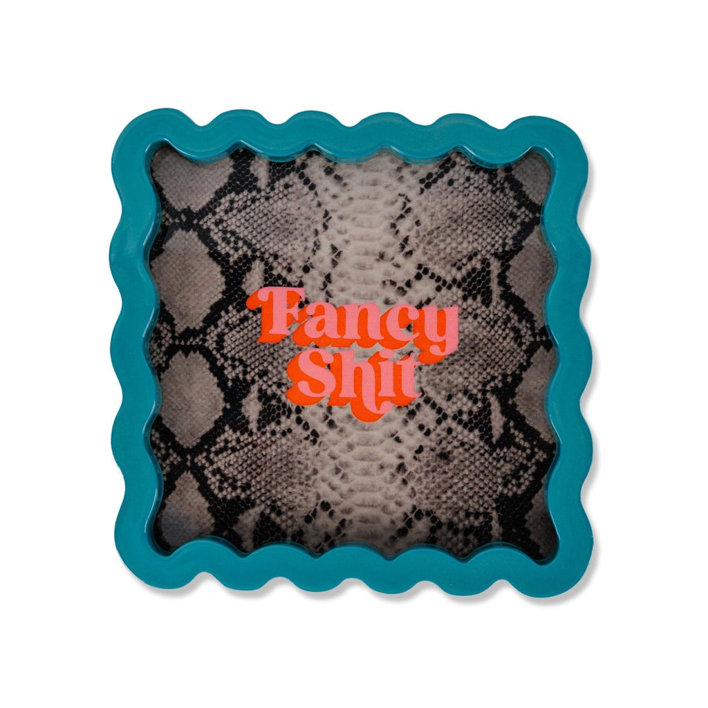 Fancy Shit Lacquer Tray - Poppy & Vine