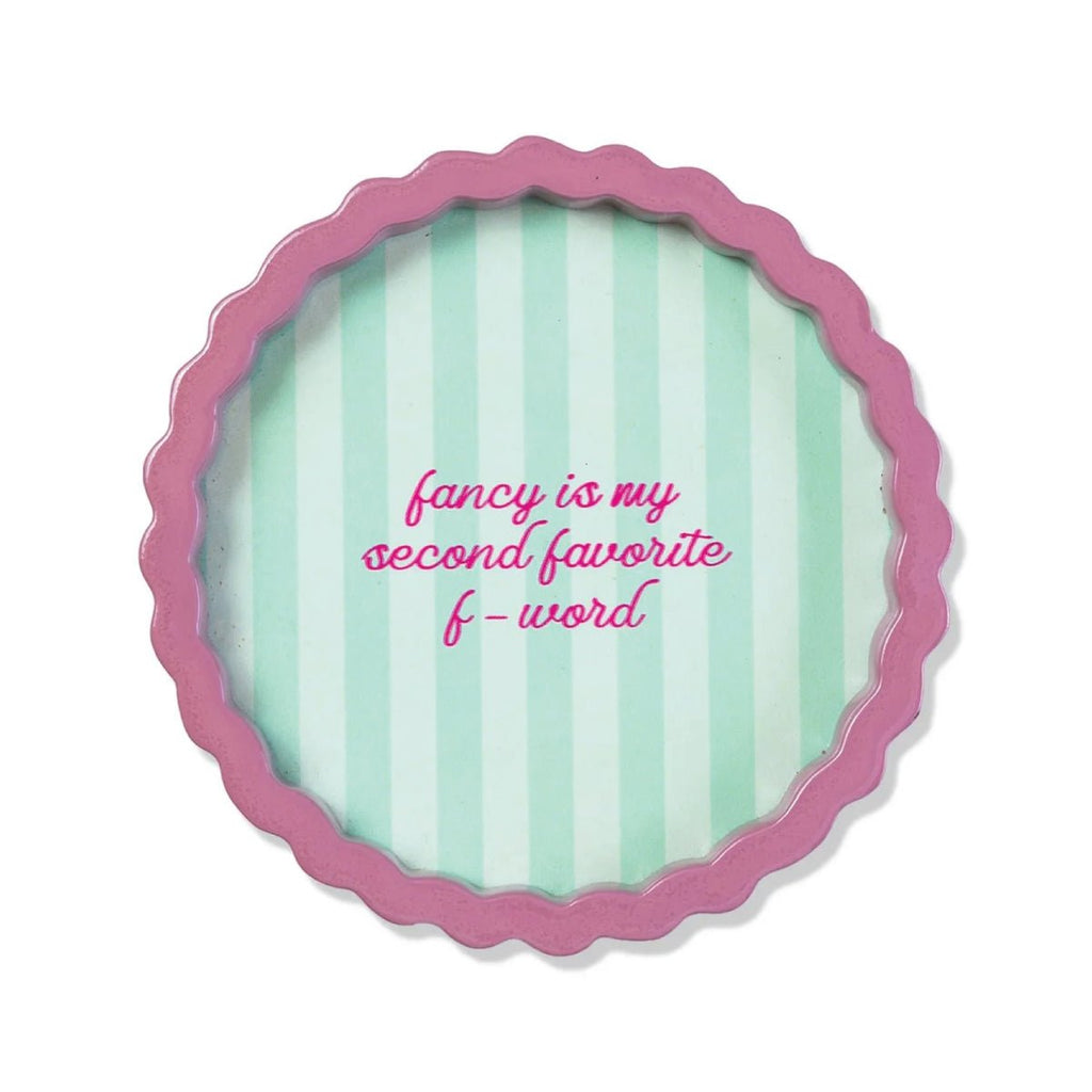 Fancy Small Lacquer Tray - Poppy & Vine