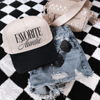 Favorite Auntie Trucker Hat – Trendy Gift for Aunts - Poppy & Vine