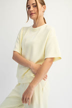 Everyday Ease Modal Scuba Crewneck Top