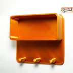 Floating Wall Shelf, Magnetic Key Holder - Poppy & Vine