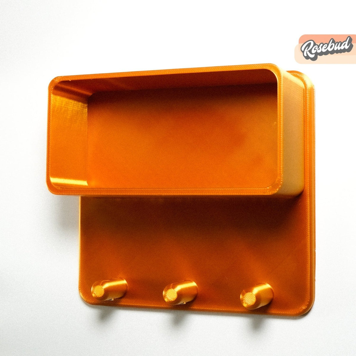 Floating Wall Shelf, Magnetic Key Holder - Poppy & Vine