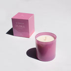 Flora 9 oz. Hue Candle (Wild Orchid) - Poppy & Vine