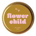 Flower Child 4 oz. Just Because Candle Tin - Poppy & Vine
