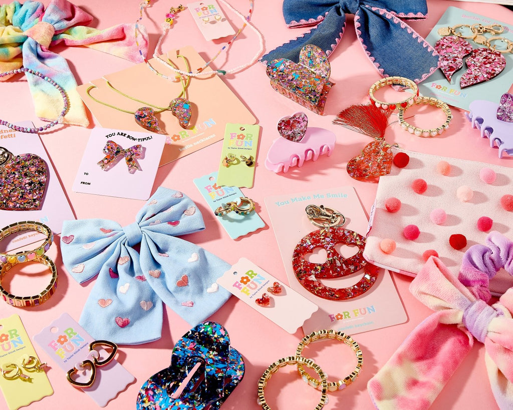 For Fun - Besties Heart Keychain Set - Poppy & Vine