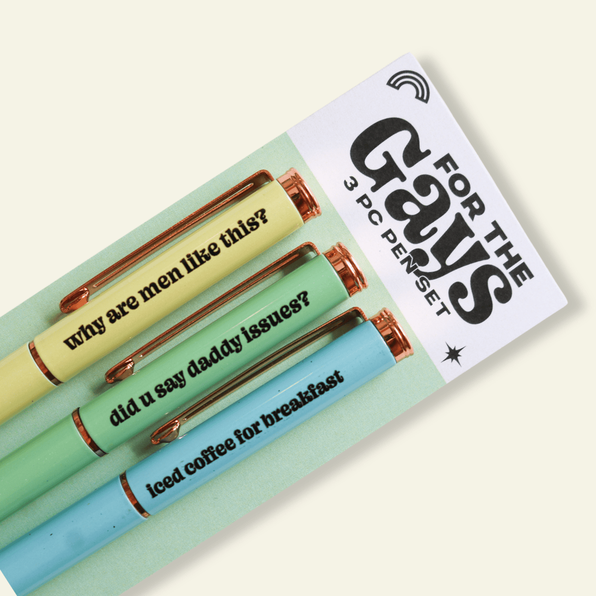 For the Gays Pen Set - Poppy & Vine