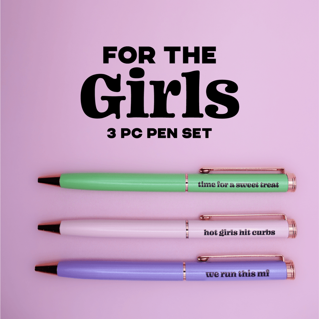 For the Girls Pen Set - Poppy & Vine