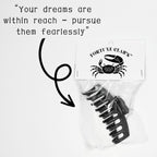 Fortune Claws™ Hair Claws | Unique Fortune Inside | Single or Gift Pack - Poppy & Vine