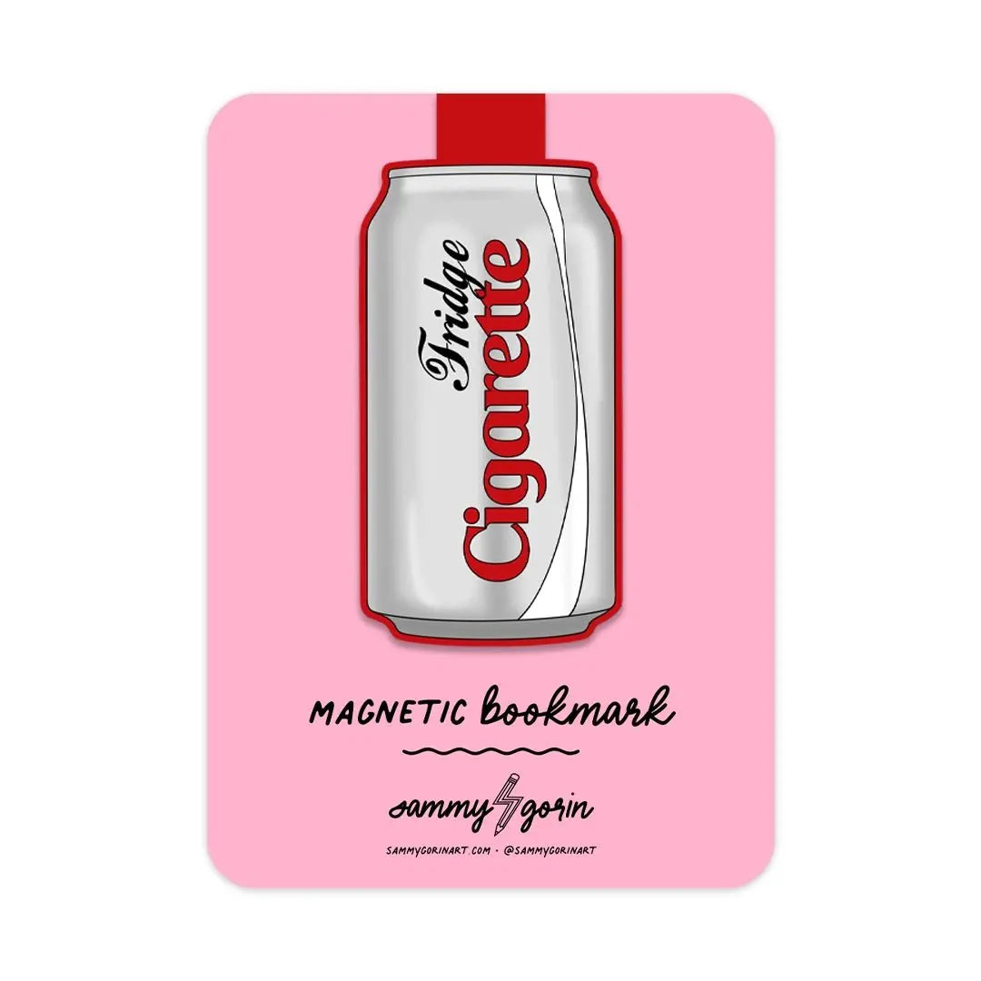 Fridge Cigarette Magnetic Bookmark - Poppy & Vine