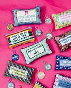 Fuck Around Needlepoint Pillow - Poppy & Vine