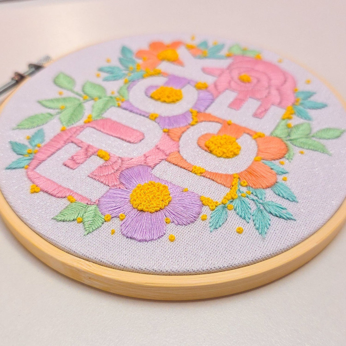 FUCK ICE - Embroidery Kit - Poppy & Vine