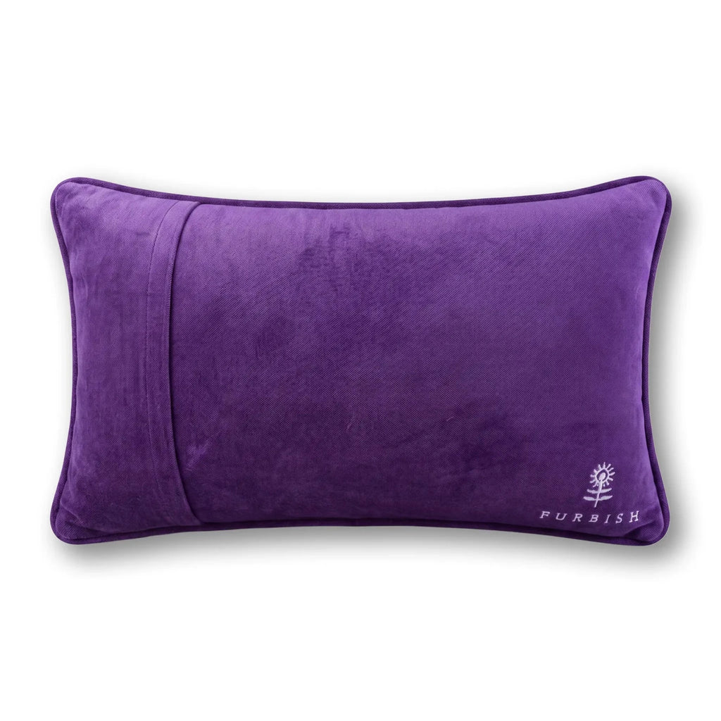 Fun And Games Needlepoint Pillow - Poppy & Vine