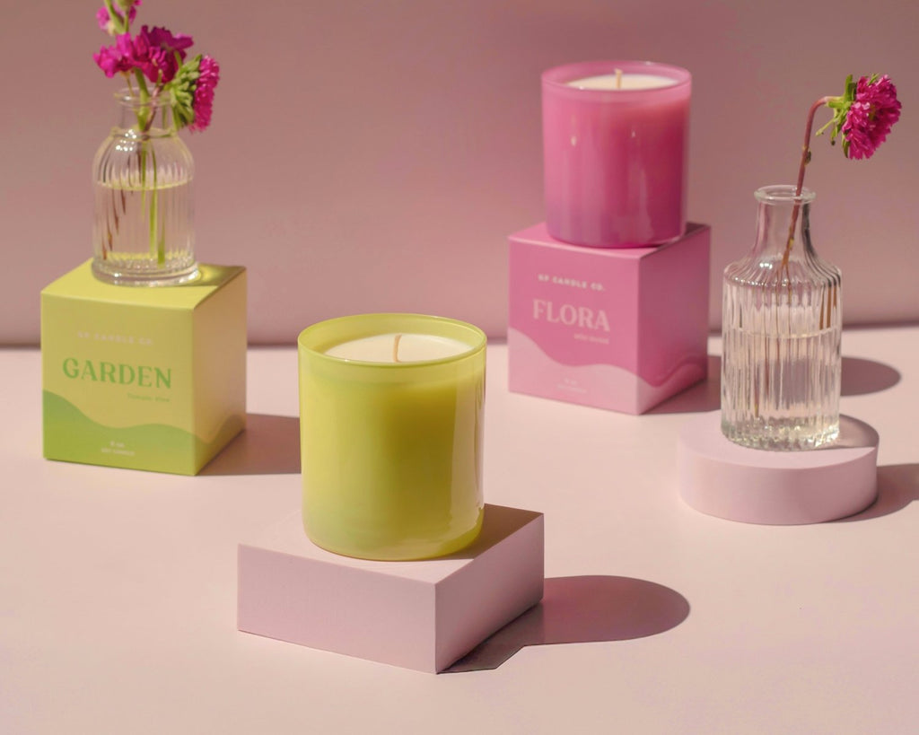 Garden 9 oz. Hue Candle (Tomato Vine) - Poppy & Vine