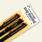 Gay Dating (Grindr) Pen Set - Poppy & Vine