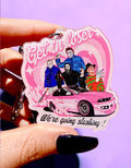 Get In Loser We're Going Slashing Halloween Keychain - Poppy & Vine