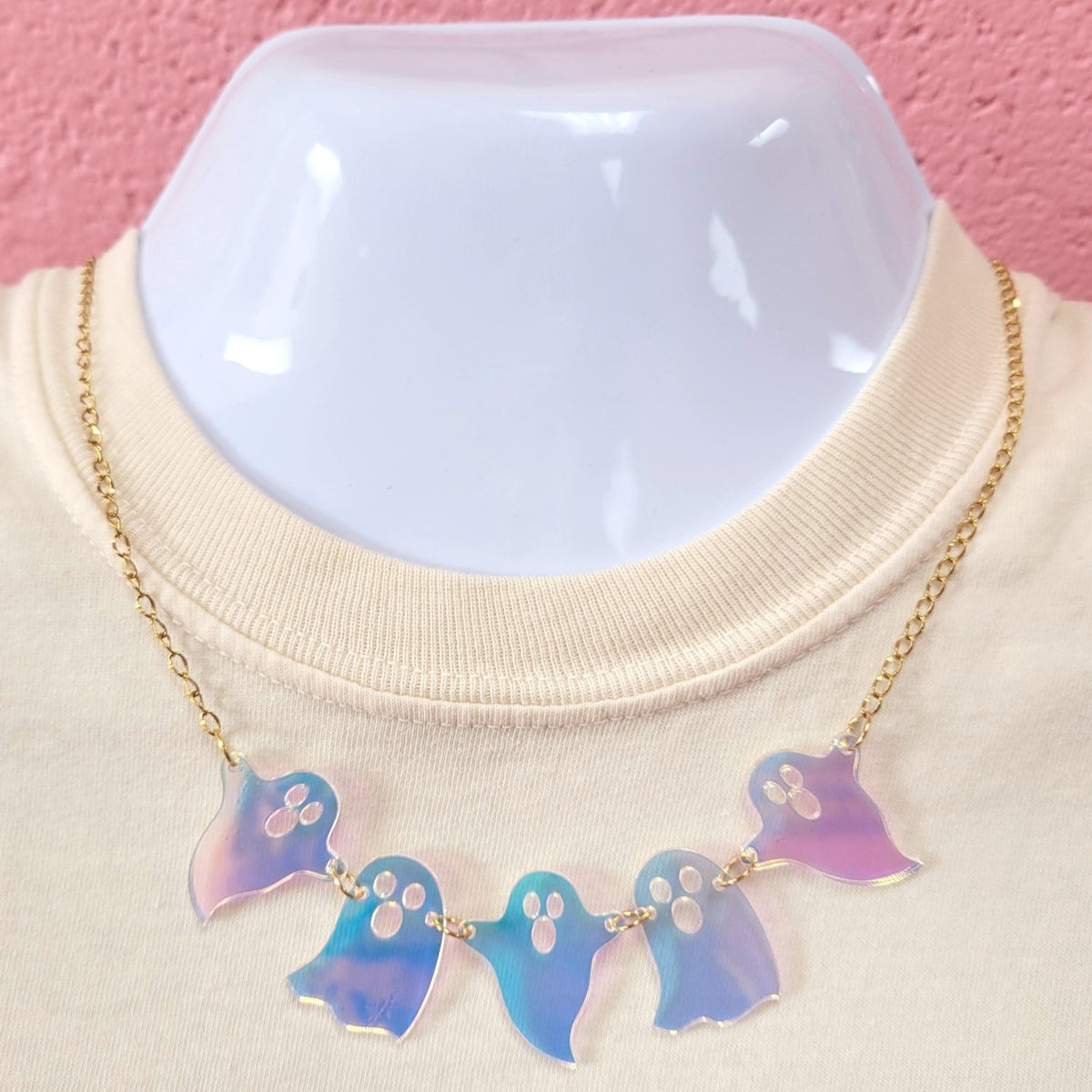 Ghosts of Halloweens Past - Statement Necklace - Poppy & Vine