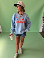 Go Ask Your Dad Crewneck - Poppy & Vine