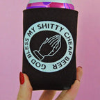 God Bless my Shitty Beer Koozie - Poppy & Vine