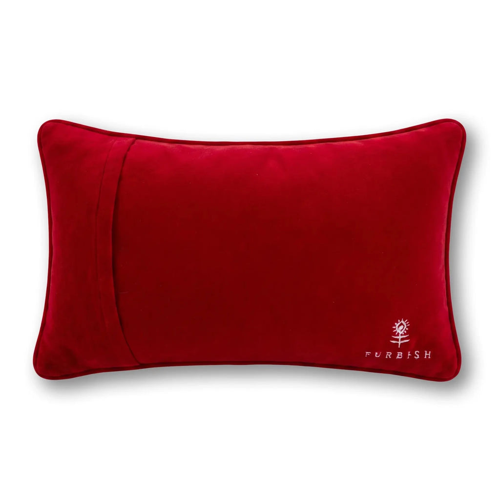 God Testing Me Needlepoint Pillow - Poppy & Vine