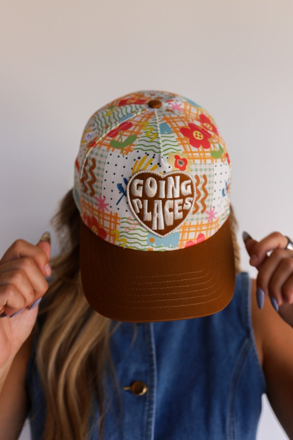 GOING PLACES TRUCKER HAT - Poppy & Vine