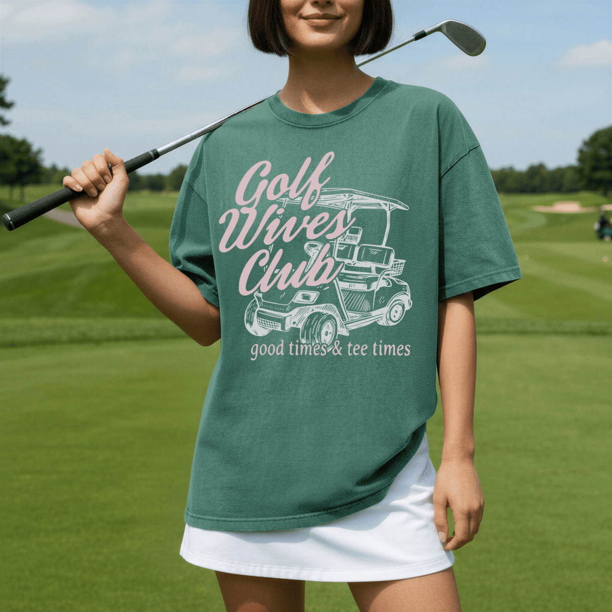 Golf Wives Club Graphic Tee - Poppy & Vine