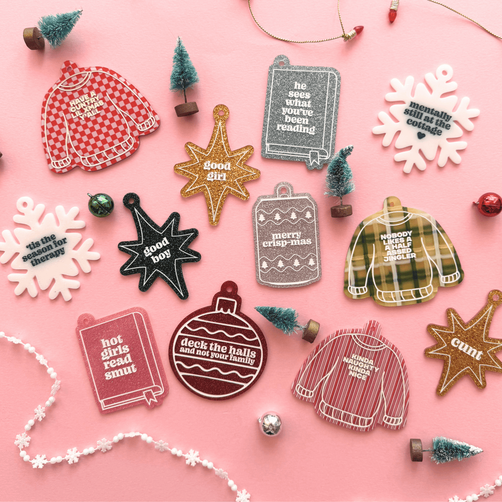 Good Boy Twinkle Star Funny Christmas Ornament - Poppy & Vine