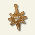 Good Girl Twinkle Star Funny Booktok Christmas Ornament - Poppy & Vine