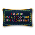 Good Time Needlepoint Pillow - Poppy & Vine