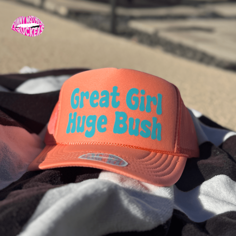Great Girl Huge Bush Trucker Hat - Poppy & Vine