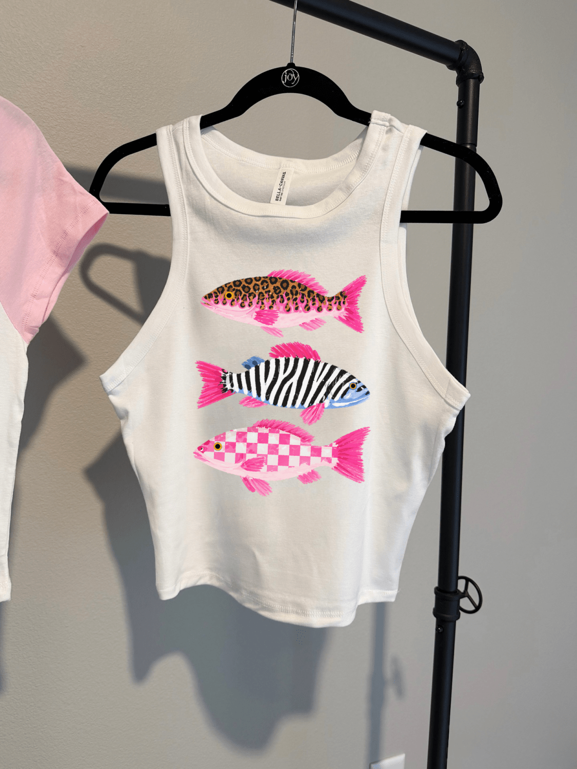 Groovy Fish Cropped Tank - Poppy & Vine
