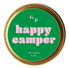 Happy Camper 4 oz. Just Because Candle Tin - Poppy & Vine