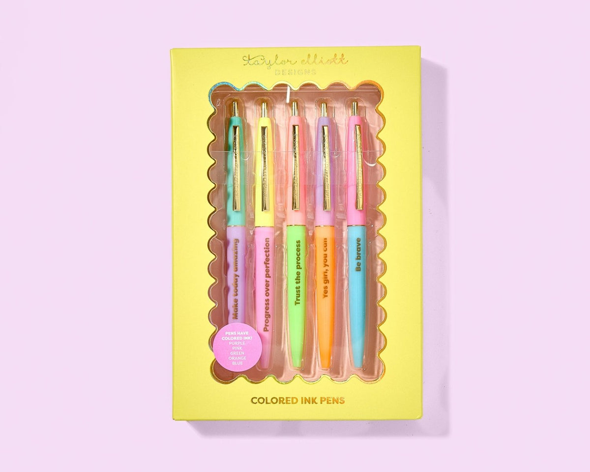 Happy Pen Set - Poppy & Vine