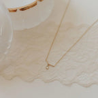 Harper Diamond Teardrop Necklace - Poppy & Vine