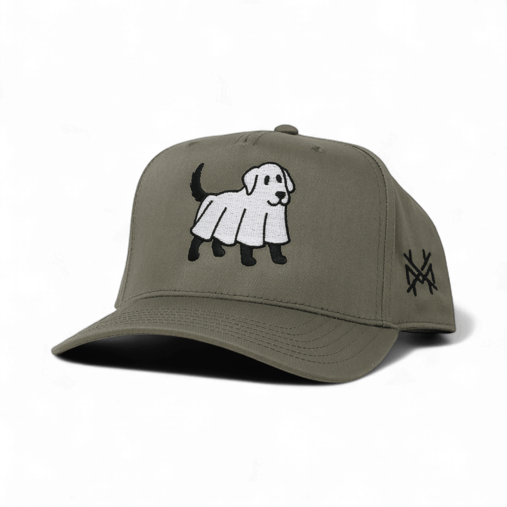 Haunted Hound Dog Halloween Trucker Hat - Poppy & Vine