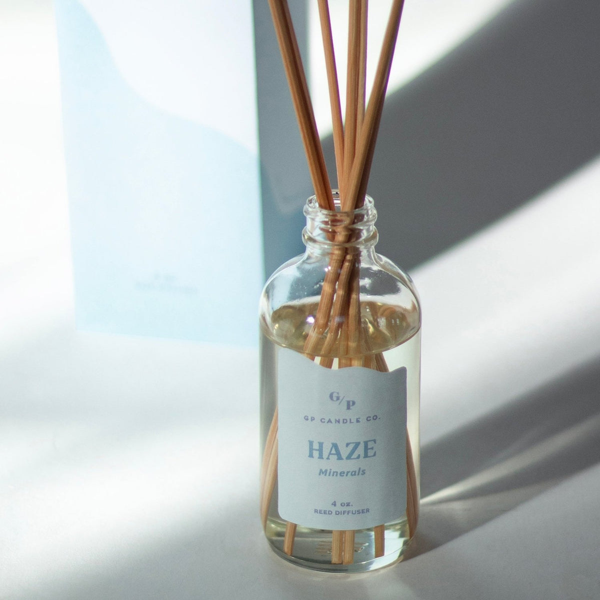 Haze 4 oz. Hue Reed Diffuser (Minerals) - Poppy & Vine