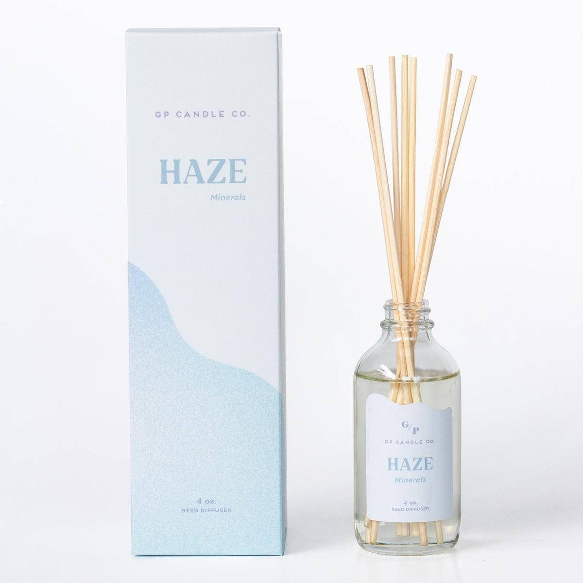 Haze 4 oz. Hue Reed Diffuser (Minerals) - Poppy & Vine