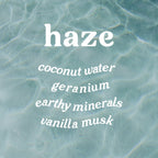 Haze 9 oz. Hue Candle (Minerals) - Poppy & Vine