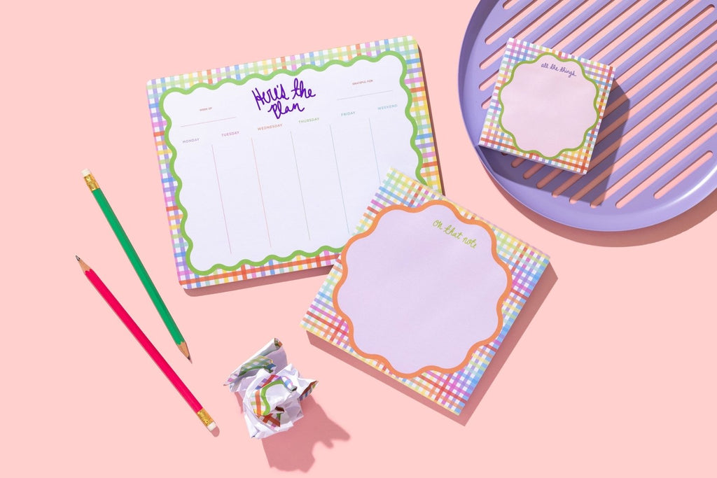Here's The Plan Weekly Planner - Poppy & Vine