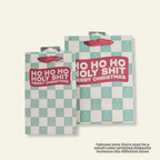 Ho Ho Holy Shit - Holiday Christmas Gift Bag, Funny Gift Bag, Gift Wrap - Poppy & Vine