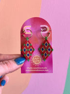 Holiday Beaded Earrings - Poppy & Vine
