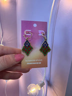 Holiday Beaded Earrings - Poppy & Vine
