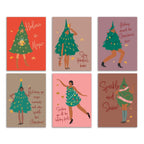 Holiday Party Greeting Cards, Set of 24 - Poppy & Vine