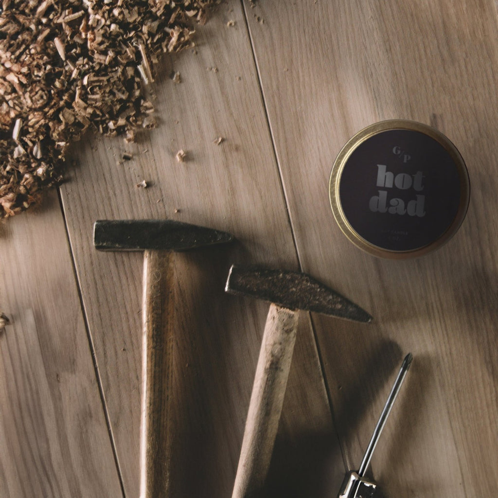 Hot Dad 4 oz. Just Because Candle Tin - Poppy & Vine