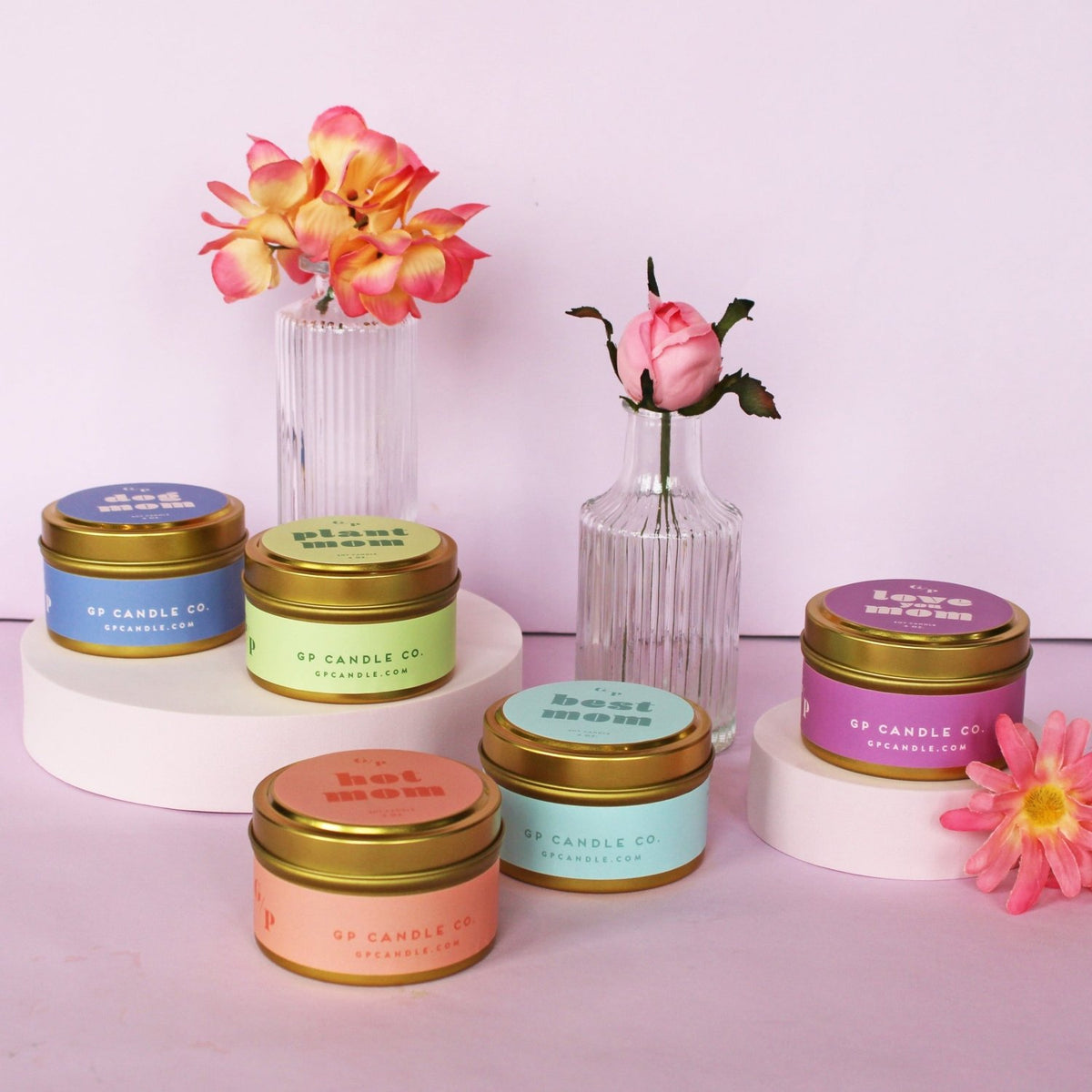 Hot Mom 4 oz. Candle Tin - Poppy & Vine