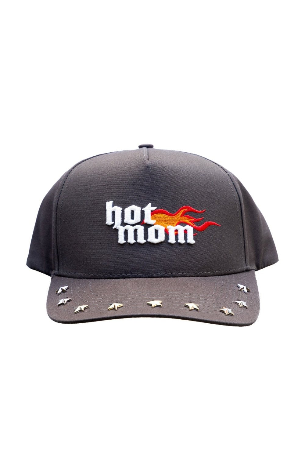 HOT MOM STUDDED TRUCKER HAT - Poppy & Vine