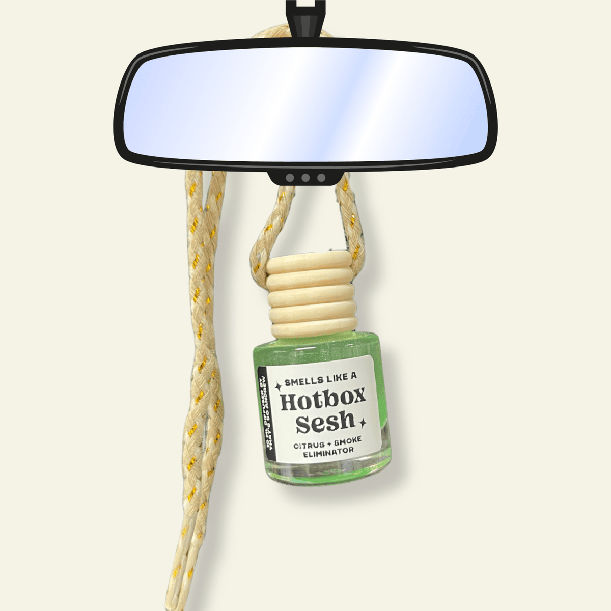 Hotbox Session Car Diffuser | Long Lasting, Toxin Free, Air Freshener - Poppy & Vine