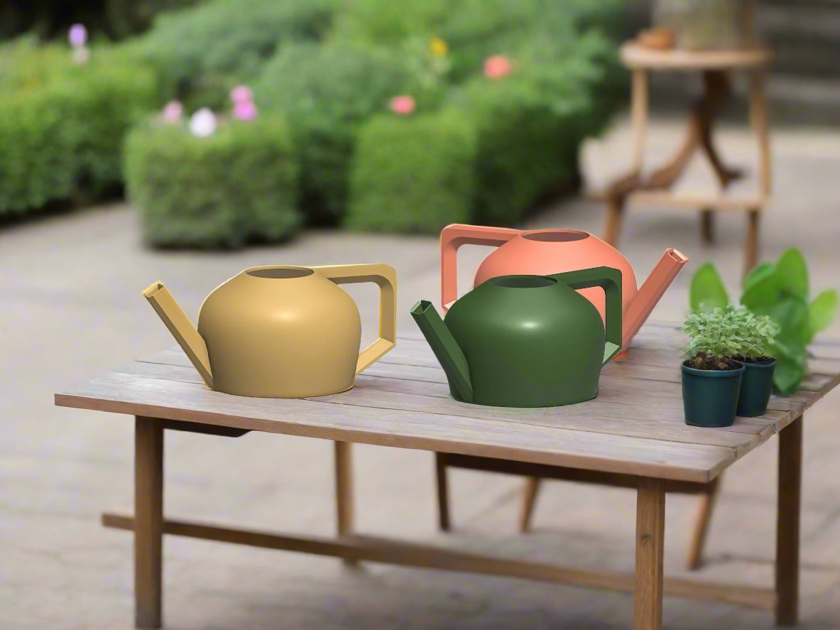 HydraMate Modern Watering Can for Houseplants - Poppy & Vine