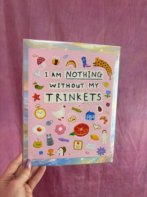 “I am Nothing Without my Trinkets” Wall Photo - Poppy & Vine